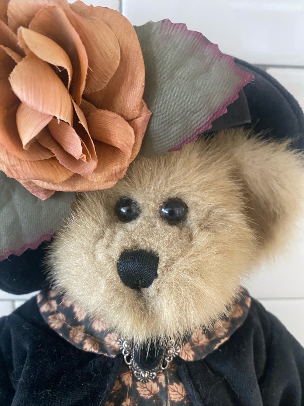 Vintage Limited Edition Beartington Bear Plush Stuffed Animal named Julia
